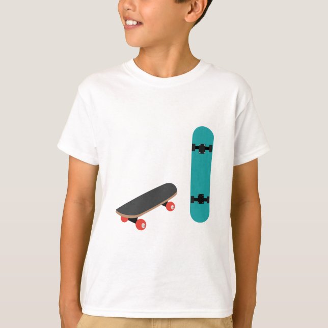 Skateboards T-Shirt (Vorderseite)