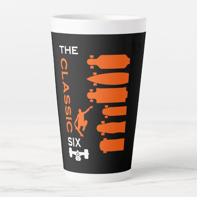 Skateboardtypen Milchtasse (Vorderseite)