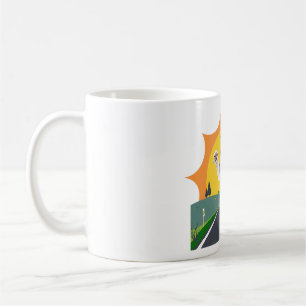 Skatebroading Cat Kaffeetasse