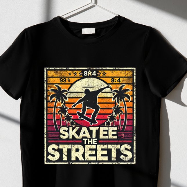 SKATEE THE STREETS T - Shirt (Von Creator hochgeladen)