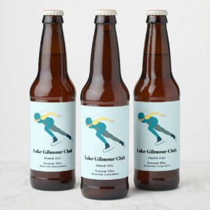 Skaten Bierflaschenetikett