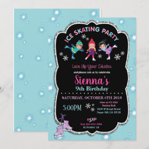 Skaten Birthday Party - Giro del Malcantone Einladung