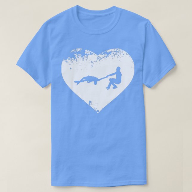 Skaten-Eisfigur 25 T-Shirt (Design vorne)