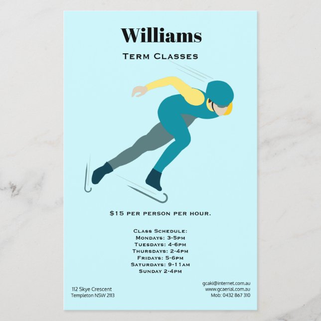 Skaten Flyer (Vorne)