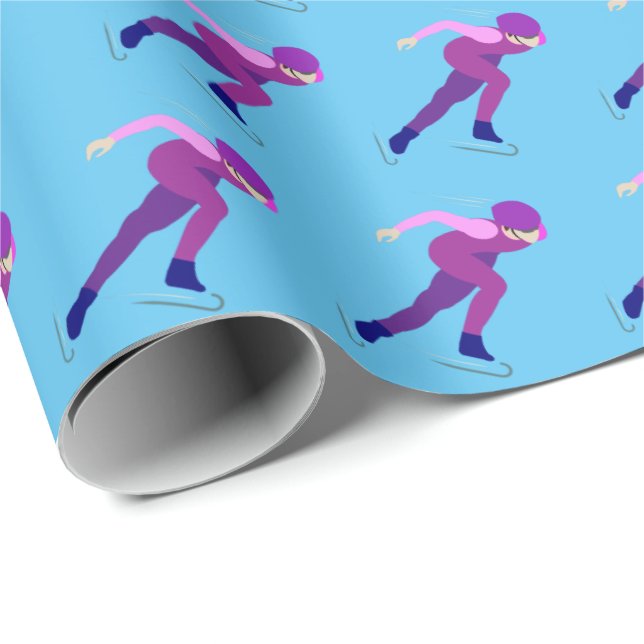 Skaten Geschenkpapier (Rolleneckpunkt)