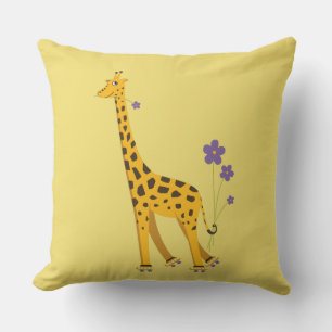 Skaten Giraffe Kissen Für Draußen