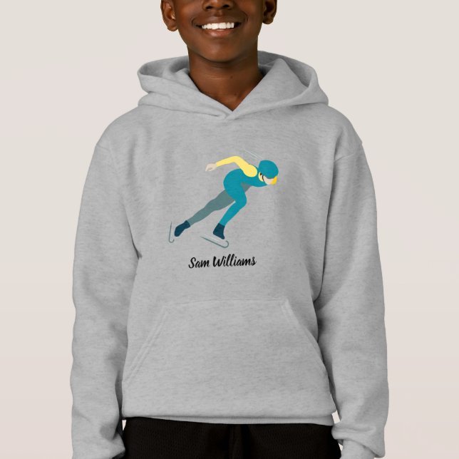 Skaten Hoodie (Vorderseite)