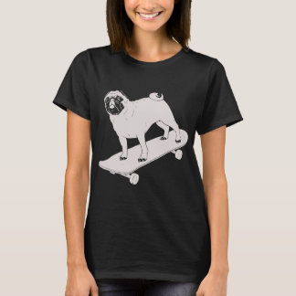 Skaten Mops T-Shirt