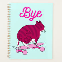 Skaten Pink Chat mit lustigem Text