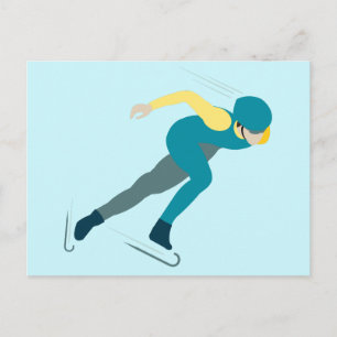 Skaten Postkarte