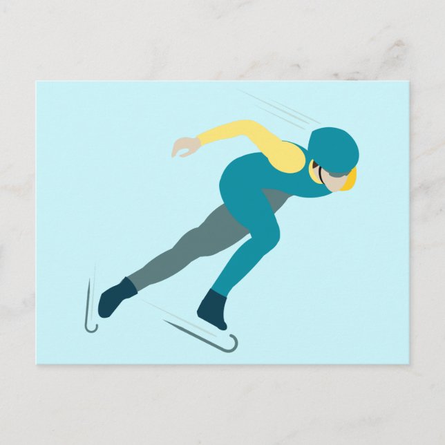 Skaten Postkarte (Vorderseite)