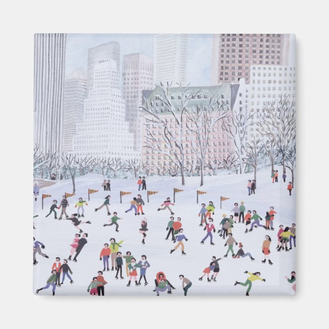 Skaten Rink Central Park New York 1994 Magnet (Vorne)