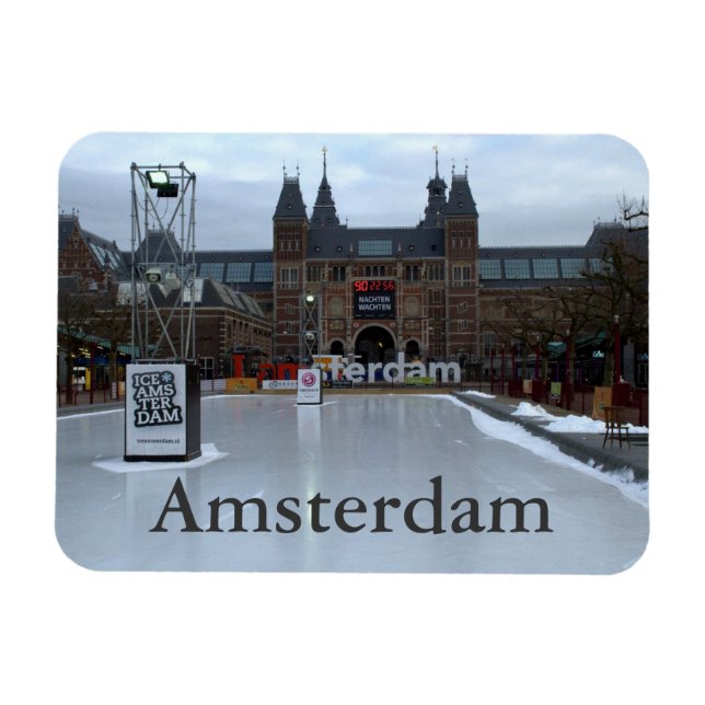 Skaten rink, Museumplein, Amsterdam Magnet (Horizontal)
