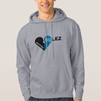 Skaten rulez hoodie