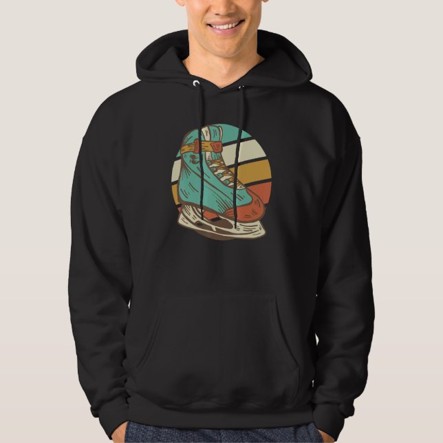 Skaten Skate Roller Skater Master Roller Ice Ska Hoodie (Vorderseite)