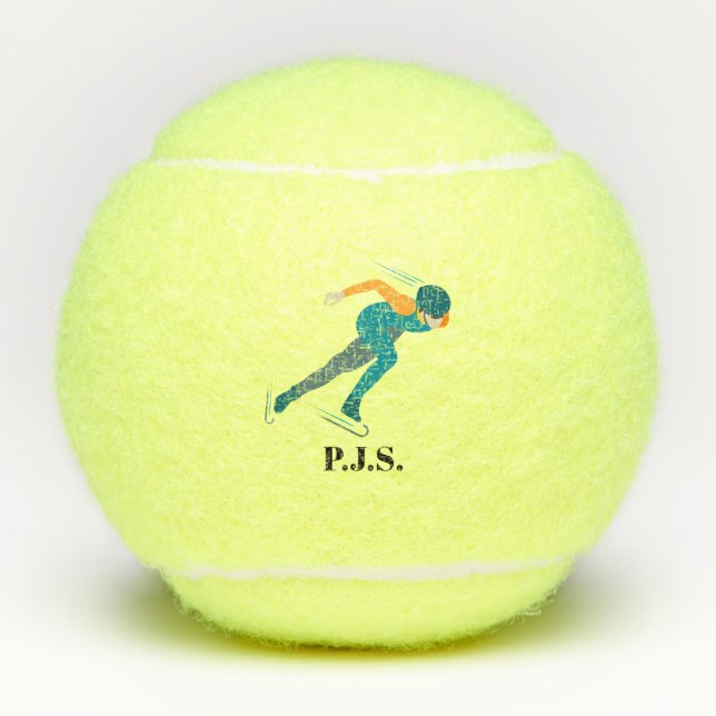 Skaten Tennisbälle (Vorderseite)