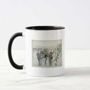 Skaten, veröffentlicht von L. Prang und Co. Tasse