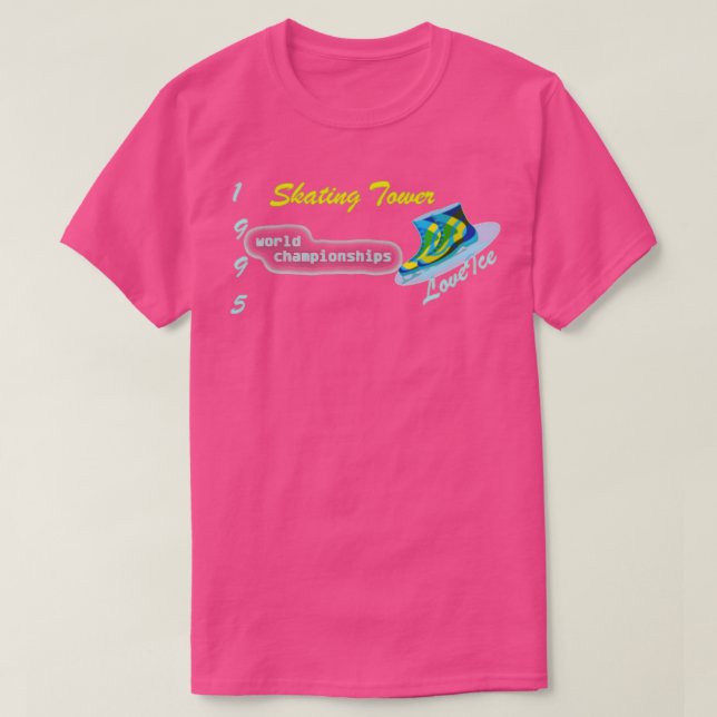 Skaten-Weltmeisterschaften 1995 T-Shirt (Design vorne)