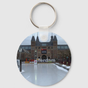 Skateneisbahn, Museumplein, Amsterdam Schlüsselanhänger