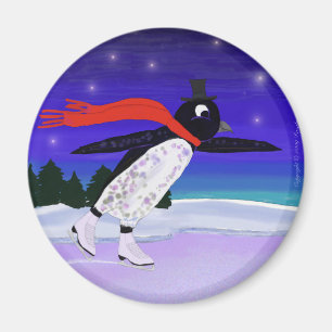 SkatenPenguin Magnet