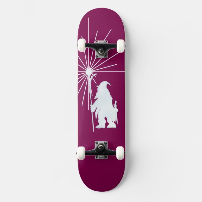 Skatepark-Zauberer Skateboard (Vorderseite)