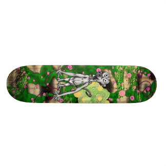 Skater-Affe Skateboard