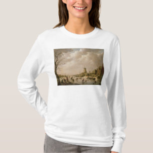 Skater auf einem gefrorenen Kanal, 1779 T-Shirt