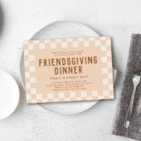 Skater Checkerboard Freundliches Abendessen