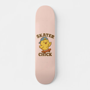 Skater Chick - Niedlich Street Style T-Shirt Skateboard