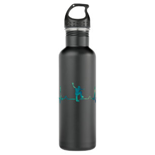 Skater-Geschenk Skateboard Edelstahlflasche