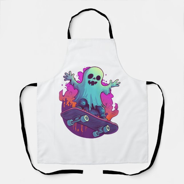 Skater-Ghoul Schürze (Vorderseite)