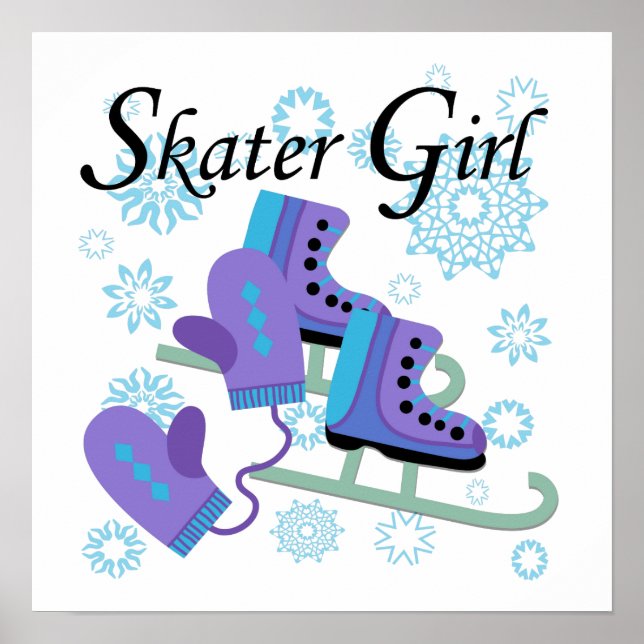 Skater Girl Poster (Vorne)
