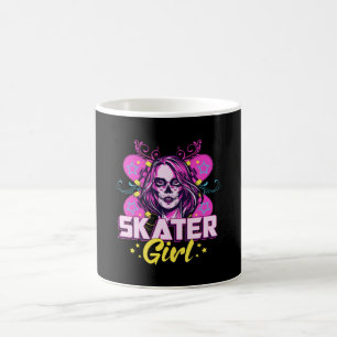 Skater Girl Sk8 Skateboard Girls Skaten Gift Idee Kaffeetasse