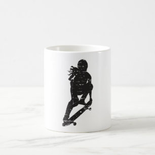 Skater Girl Skateboard Sk8 Skaten Funny Gift Idee Kaffeetasse