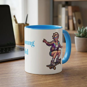 Skater Girl Tasse: Forever Young Sara Tasse