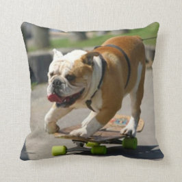 Skater-Hund - Kissen