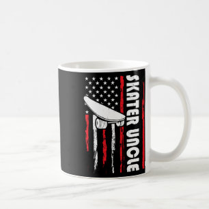 Skater Onkel Lustiger Skater Skateboardfahrer Typ Kaffeetasse