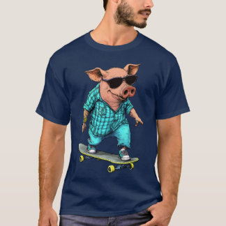 Skater Pig - Sows T - Shirt