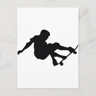 Skater Postkarte