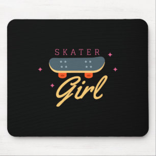 Skater Skateboard Skateboarding Für Mädchen Gesche Mousepad