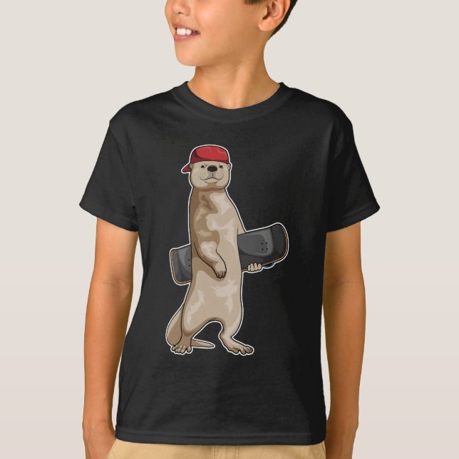 Skater-Skateboardsport T-Shirt (Vorderseite)