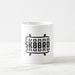Skater Skaten Skateboarding Skate Funny Gift Idee Kaffeetasse