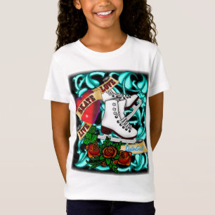 SkaterGirl Tätowierungs-T - Shirt