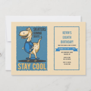 Skaters Gonna Skate Einladung