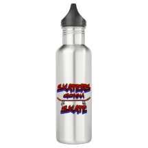 Skaters Gonna Skate - Red Blue Graffiti