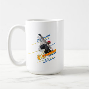 Skateur de sport extrême rétro   #15 Mug Classique