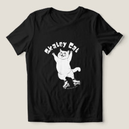 Skatey Cat Tri-Blend Shirt