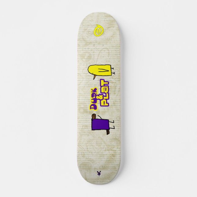skateyourbrand - durkandplat skateboard (Vorne)