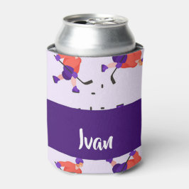 Skating ice hockey player pattern dosenkühler