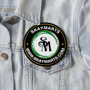 Skaymarts   Company Custom Business Corporate Logo Button